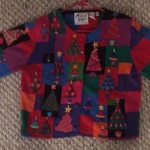 1998 Michael Simon Cardigan sweater size P/M